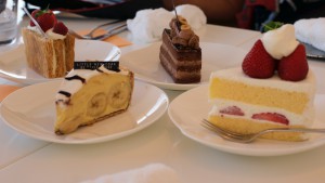 Good cake and pastries at the Museum of Contemporary Art