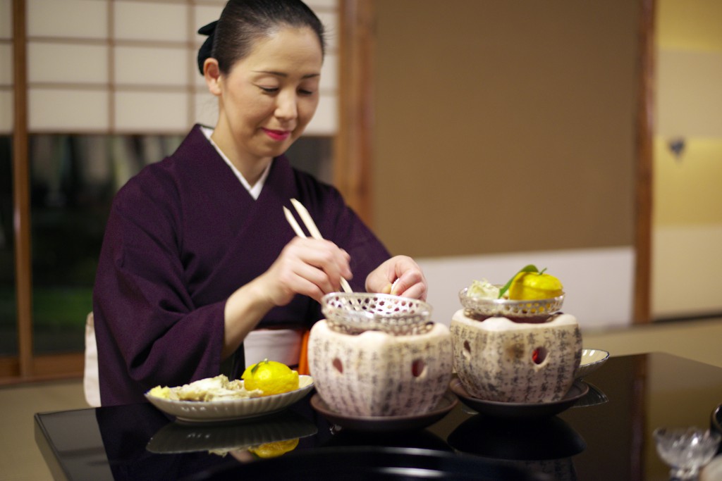 Kitcho serves Snow Crab