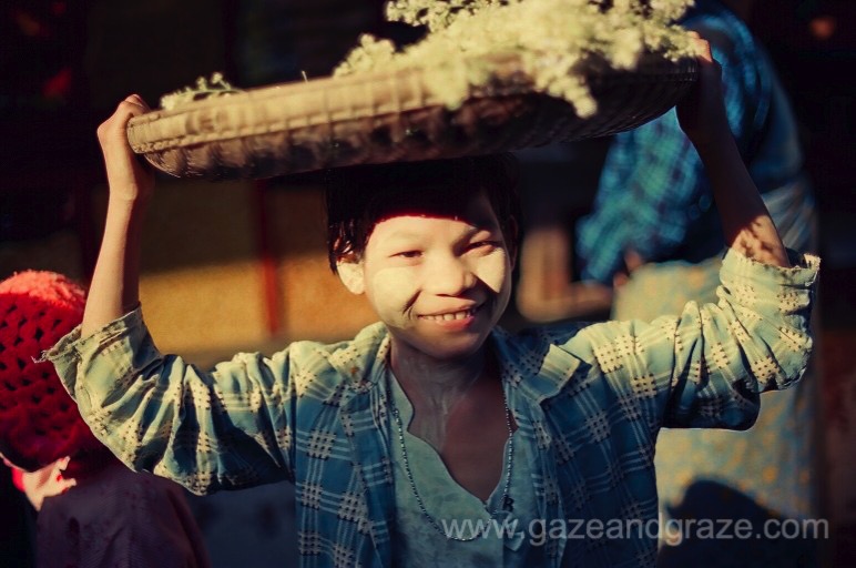 Burmese girl