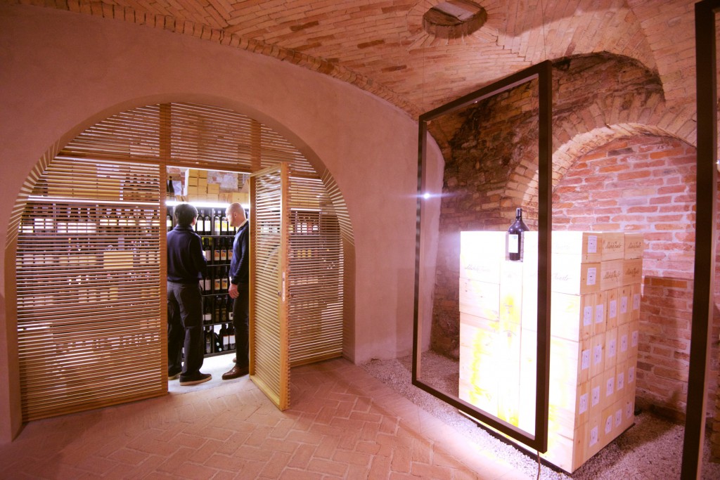 Beautiful wine cellar