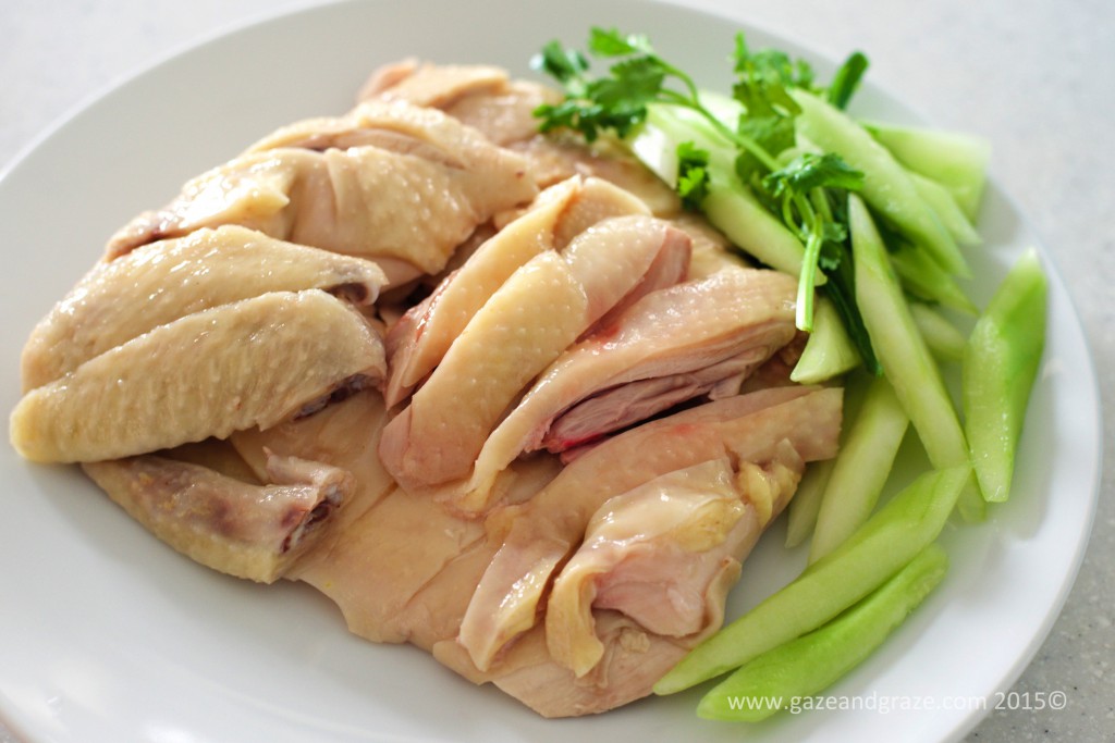 Singapore chicken rice
