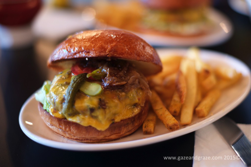 Singapore gourmet burger