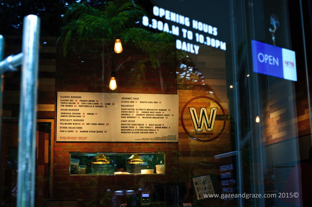 Singapore gourmet burger