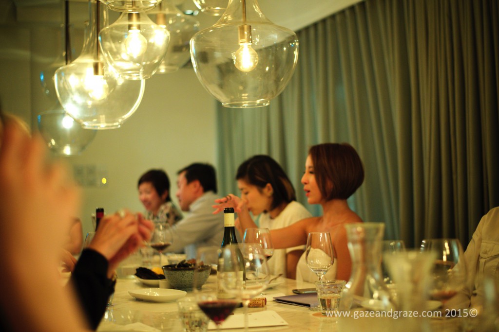Respect thy neighbor - the long communal dining table