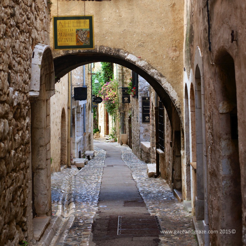 Cote d'Azur hilltown