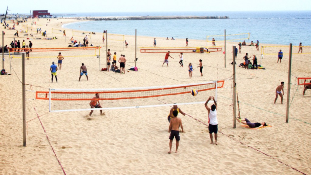 Barcelona beach