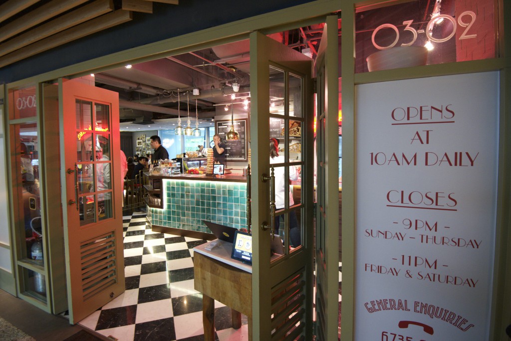 New York style deli in Singapore