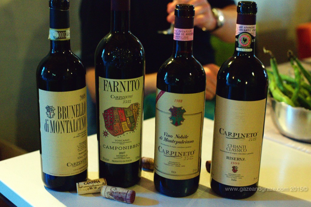 Carpineto wine tasting