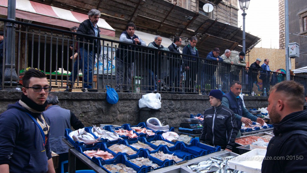 Catania's fish market