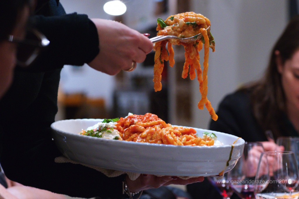 Cusumano food and wine