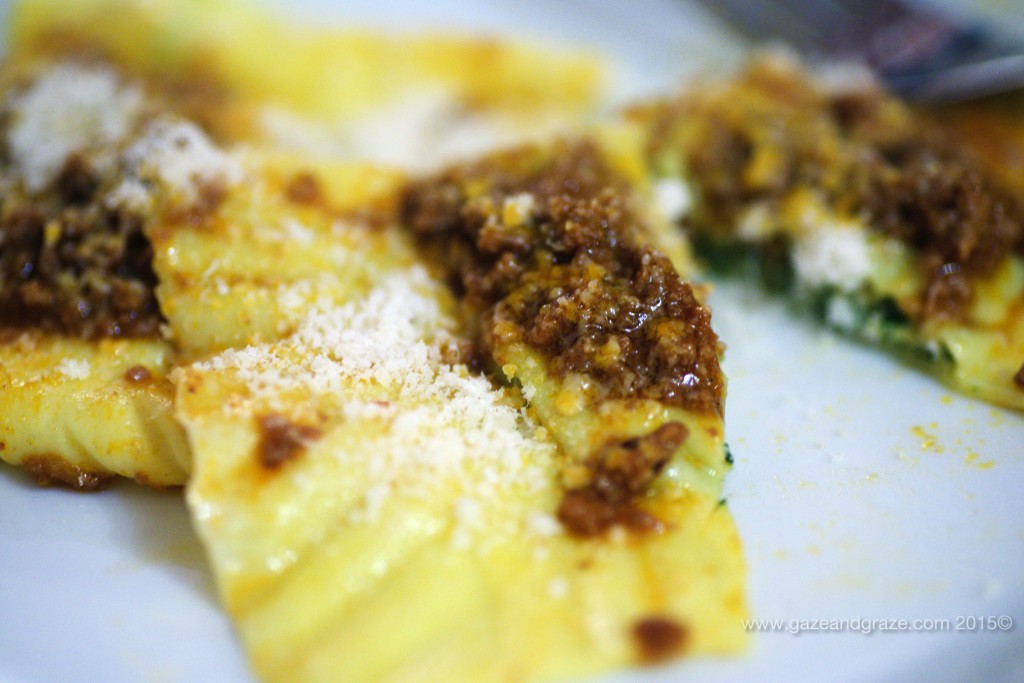 La Poventa's tortello