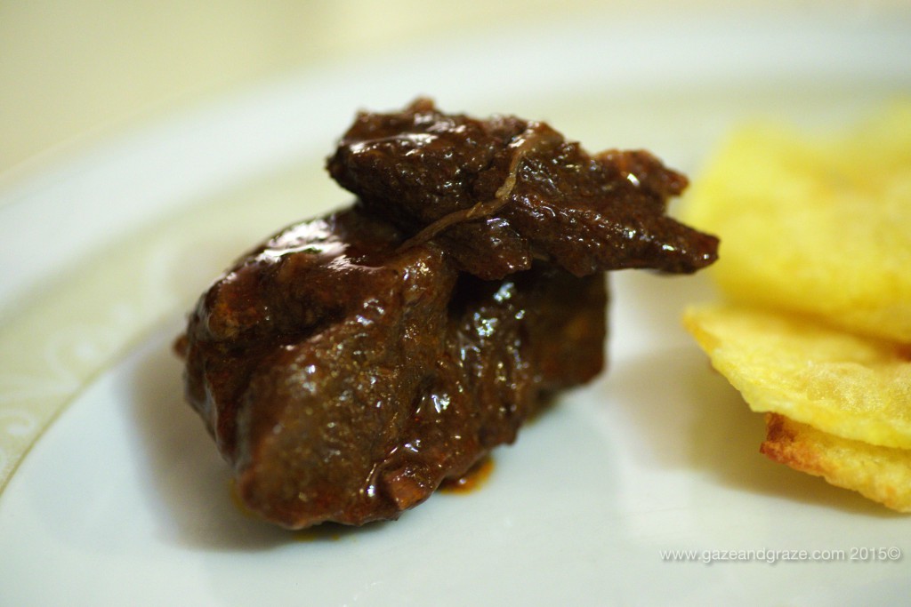 La Poventa's wild boar