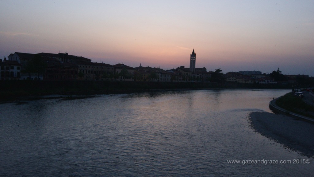 Verona at dusk