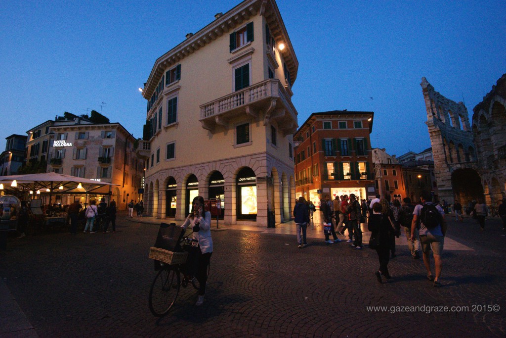 Verona Arena area