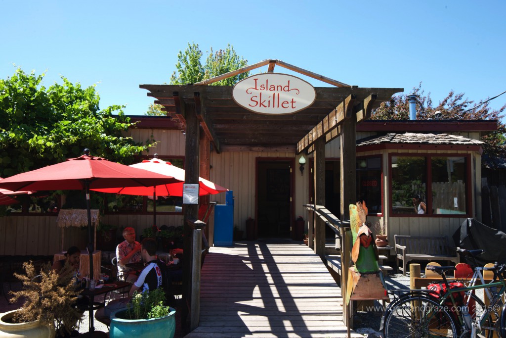 Eating on Orcas Island