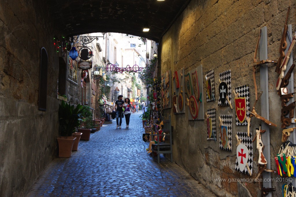 Orvieto's charming streets