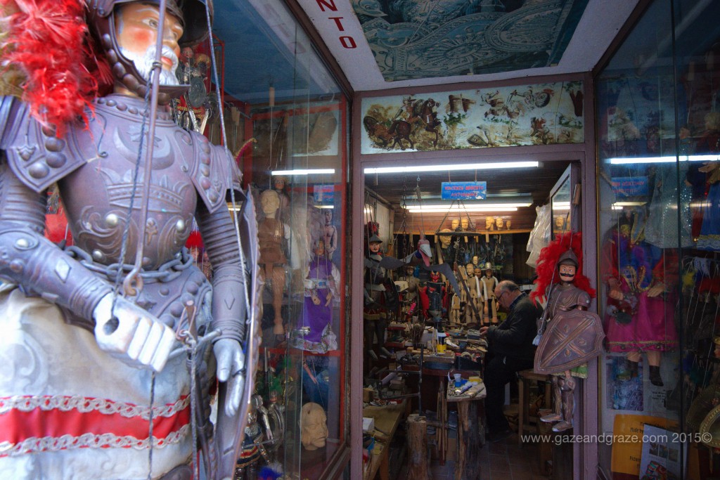 Unusual store in the old town
