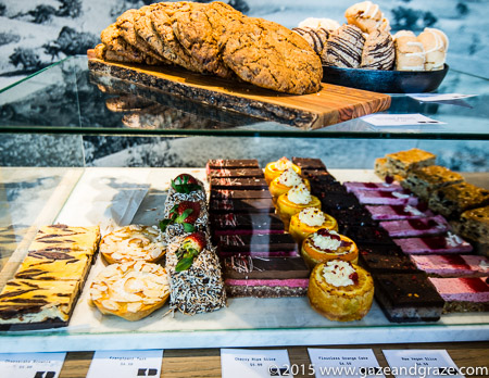 Pastries and Cookies entice you while you wait