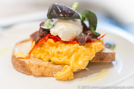 The Kettle Black's eggs and wallaby