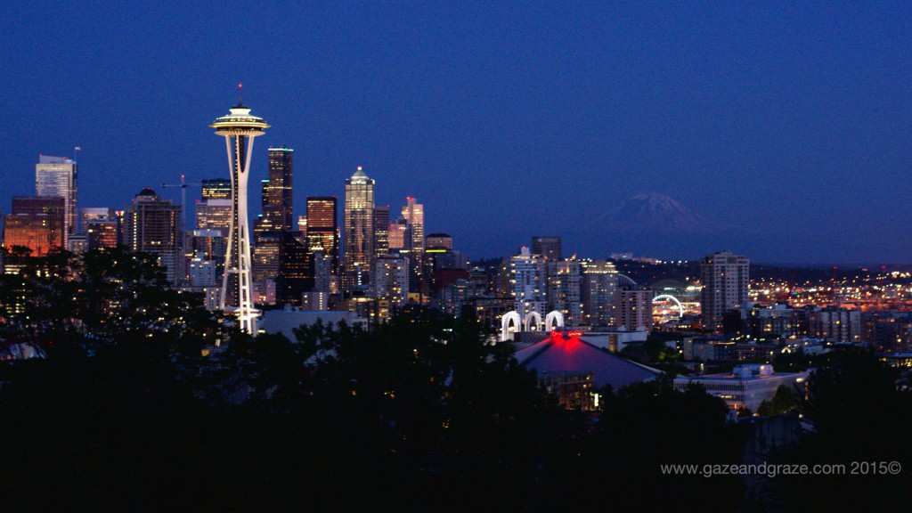 Seattle at twilight