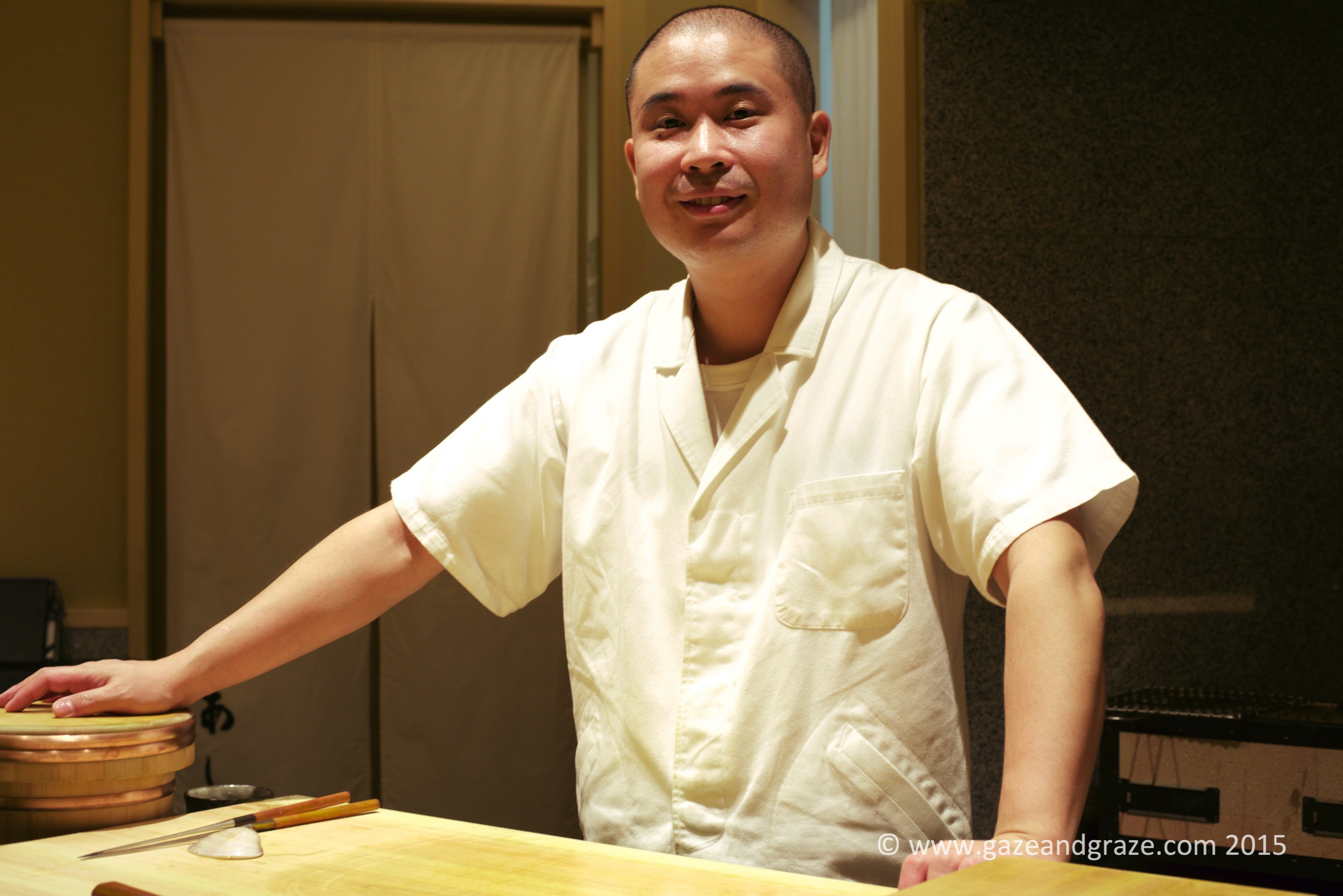 Chef Ashino opens his own sushi restaurant in Singapore