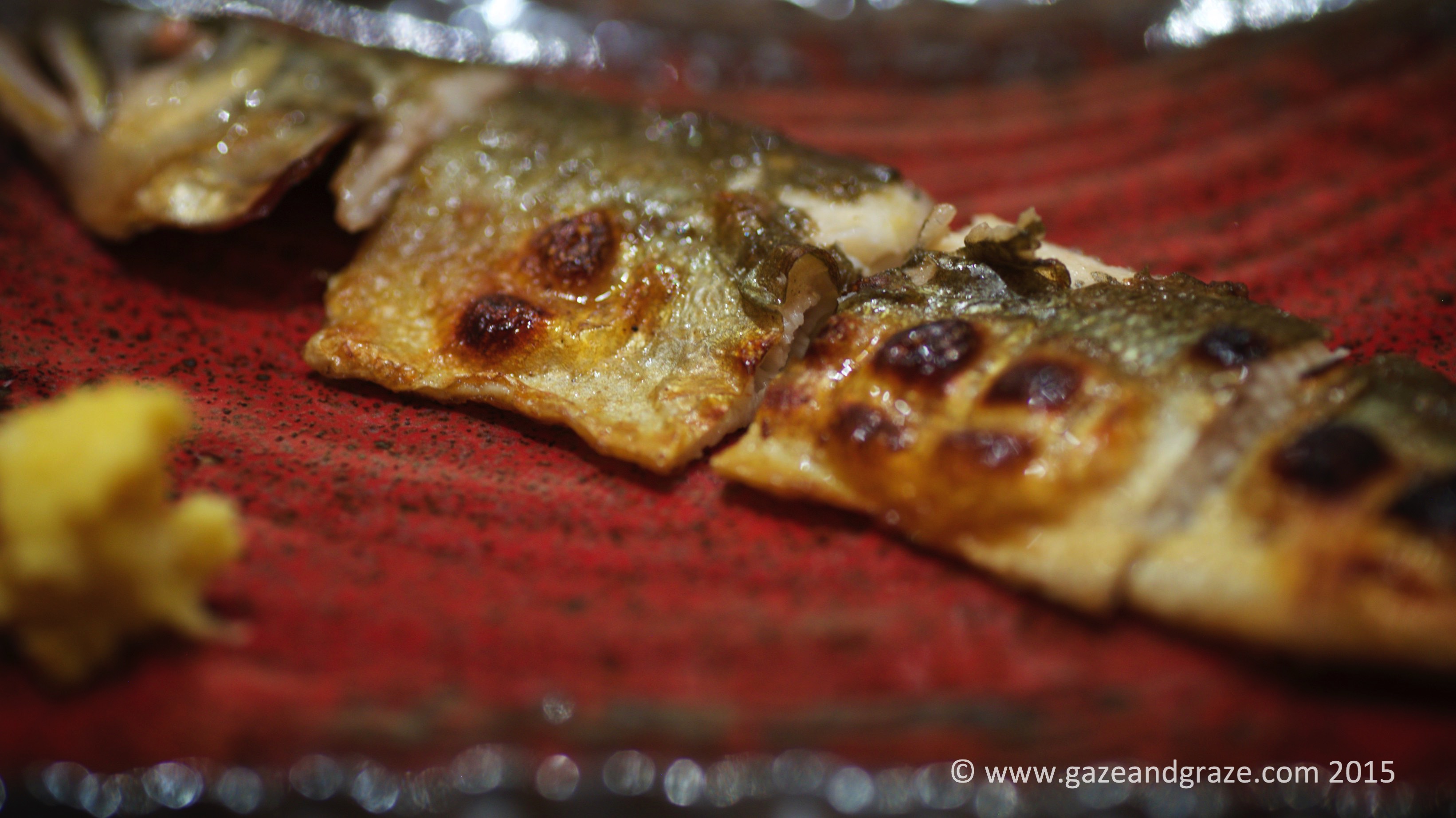 Grilled Ayu at Ashino