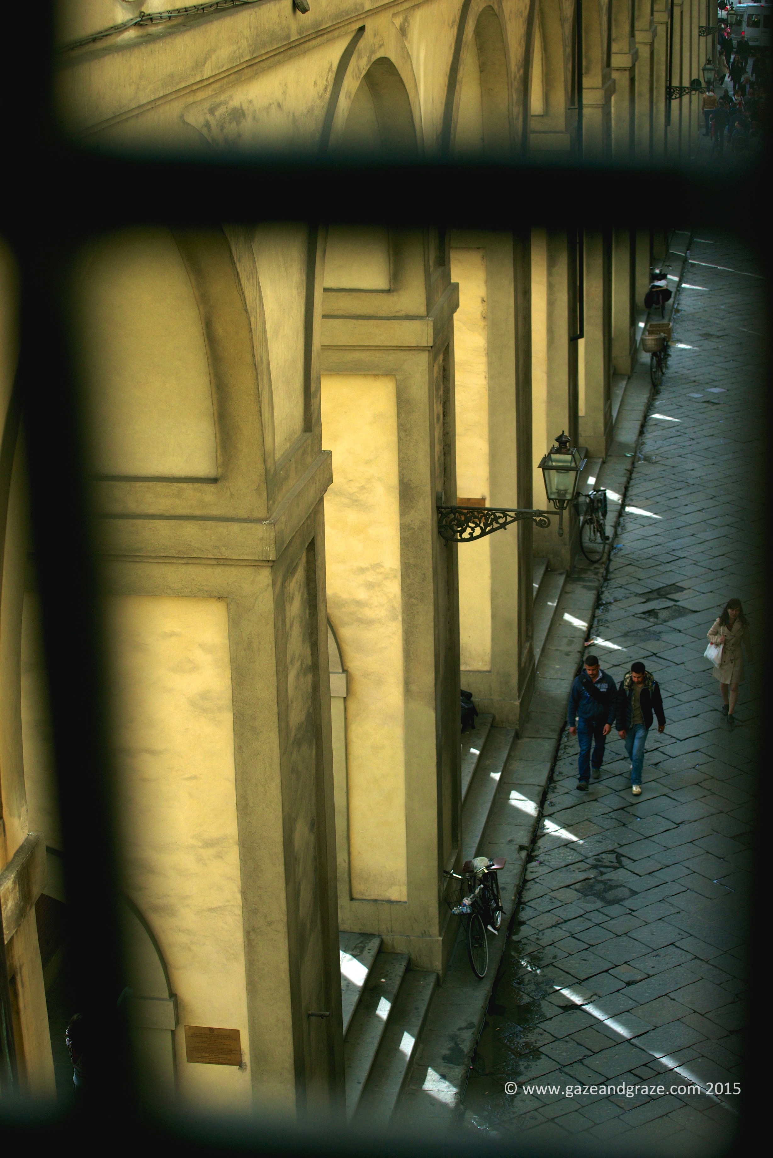 The Medicis' secret Vasari Corridor