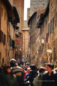 San Gimignano's main street