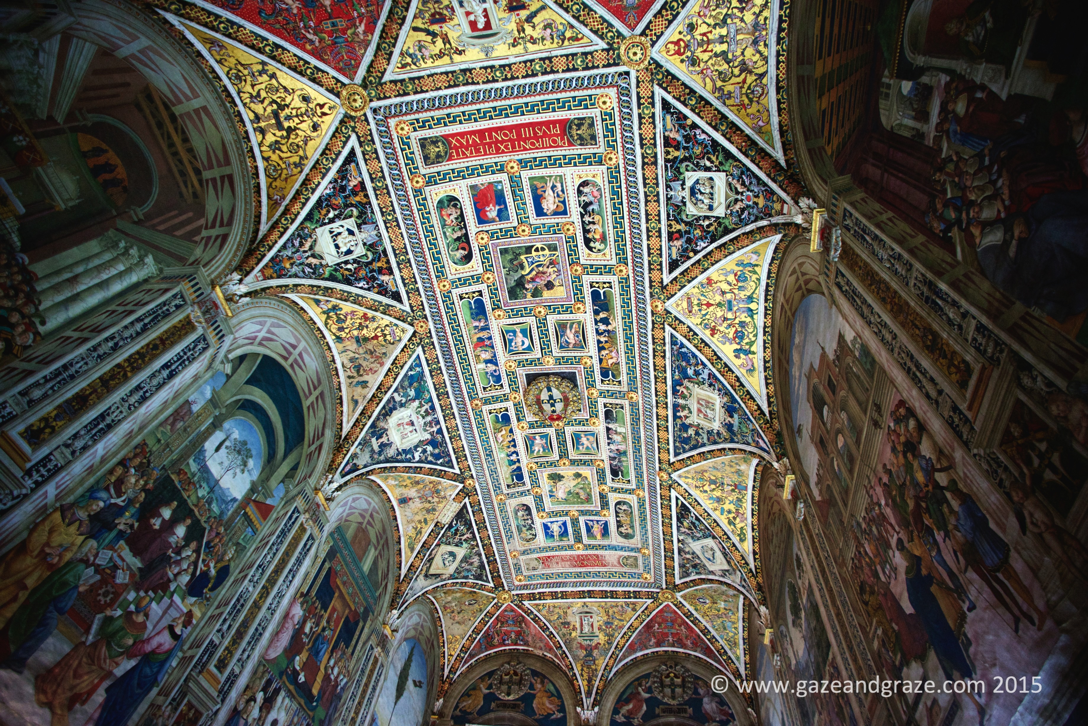 Siena Duomo Piccolomini Library