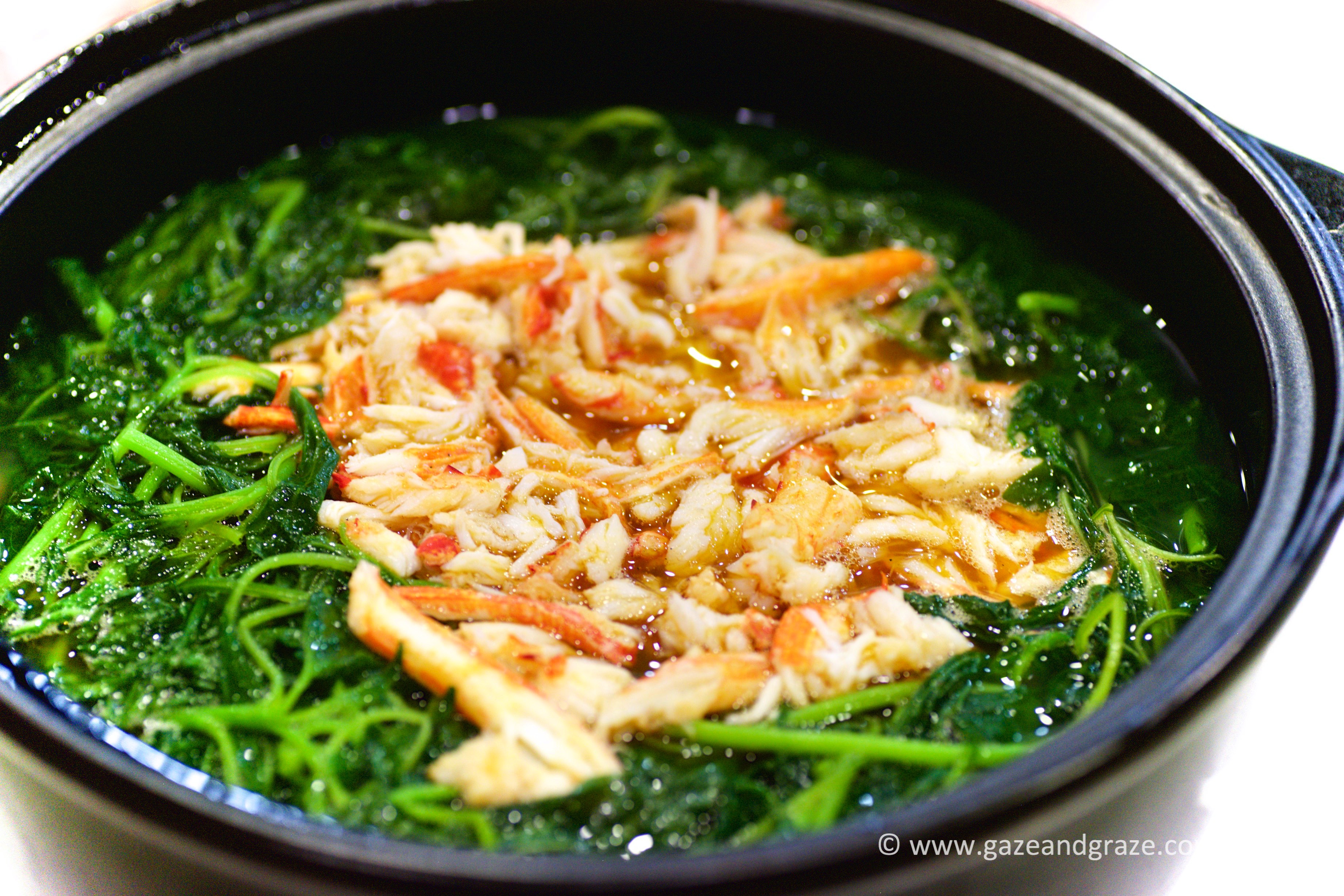Stewed vegetables at Jade Palace