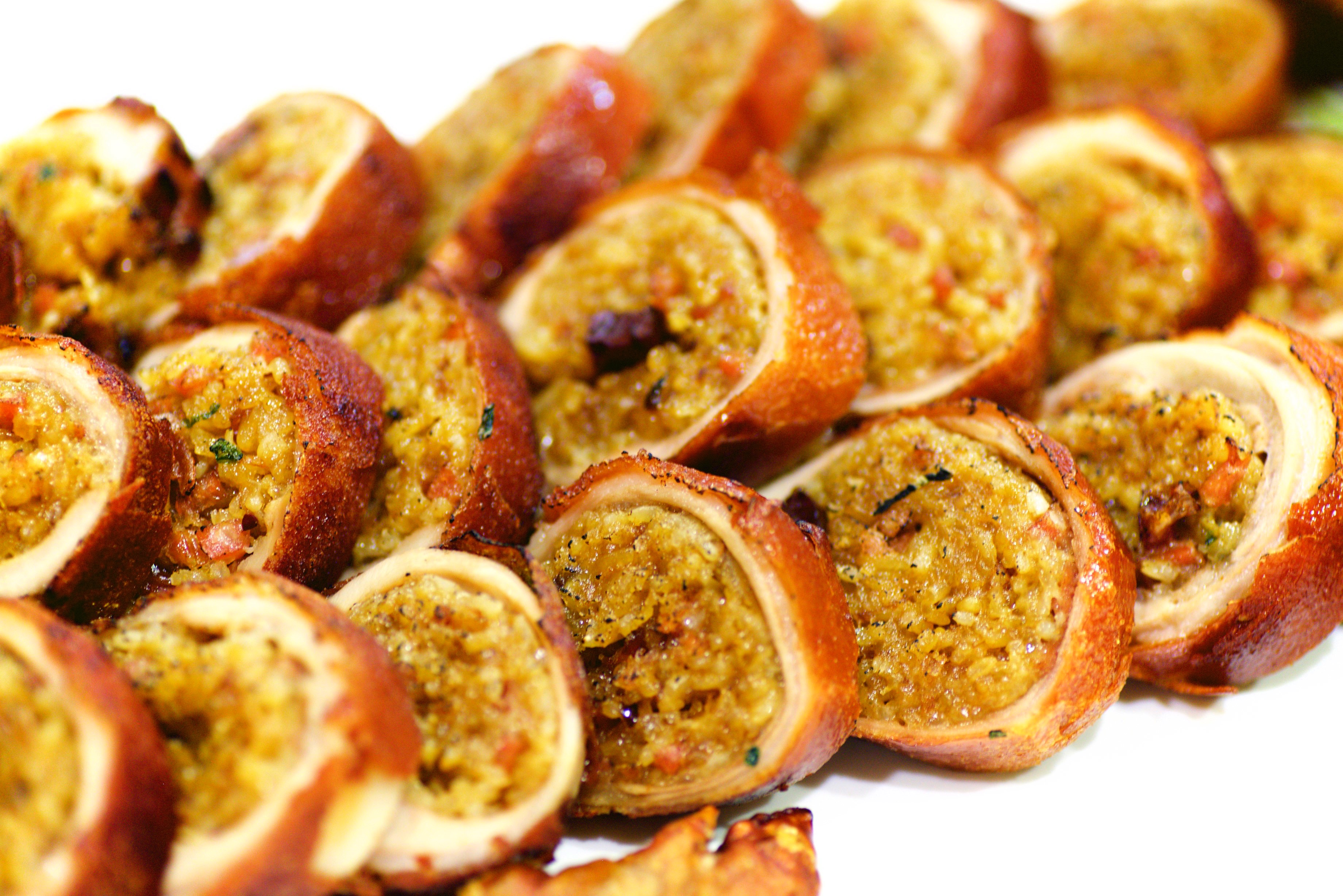 Roast piglet and glutinous rice