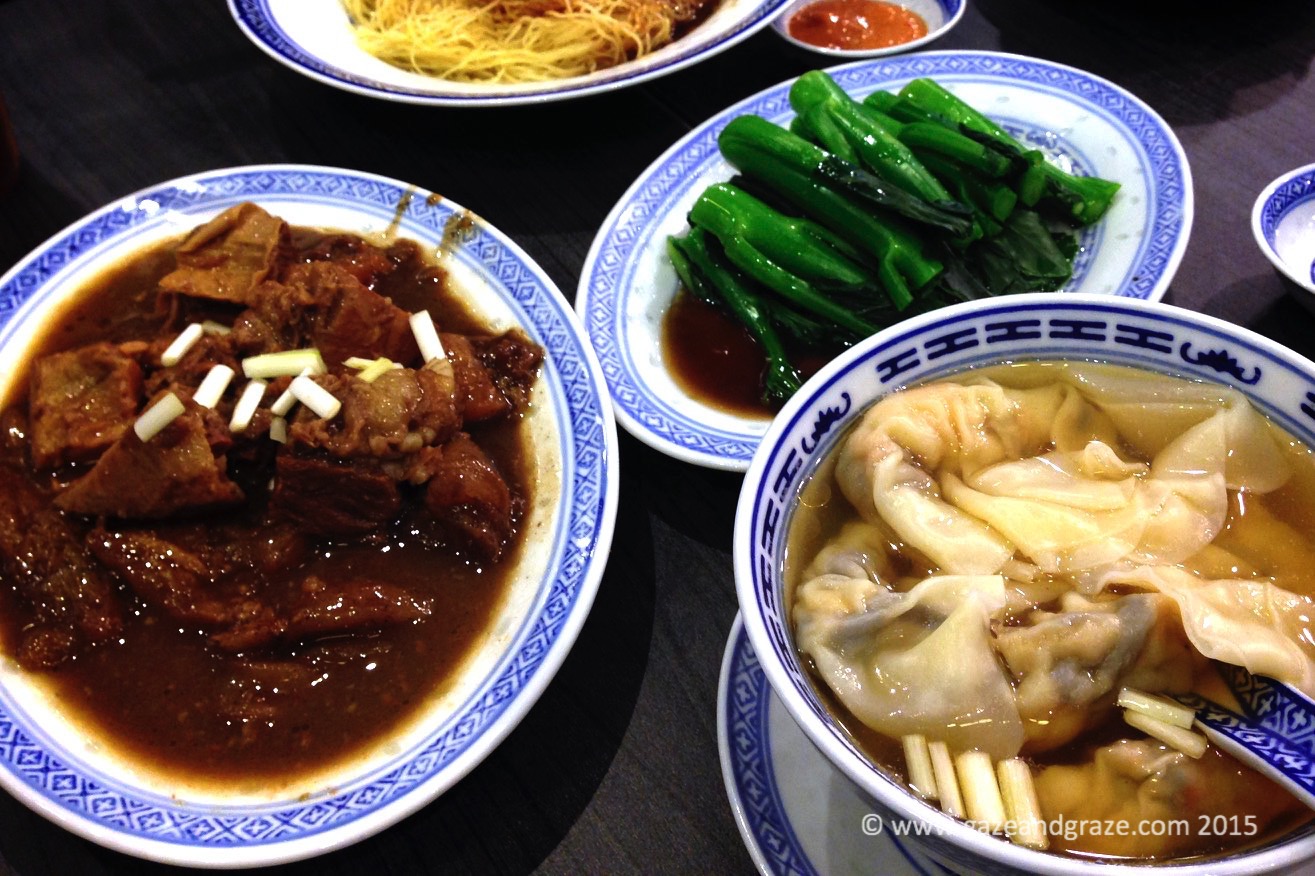 Good dumplings at Mak's Noodles in Singapore
