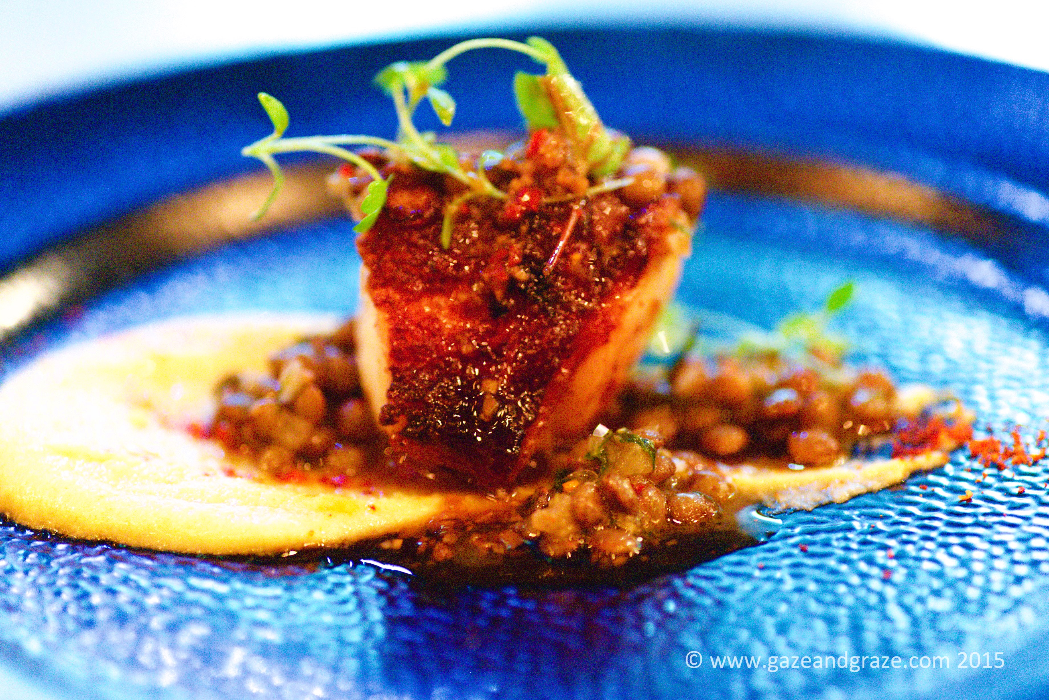 Cooked just right octopus at BAM!