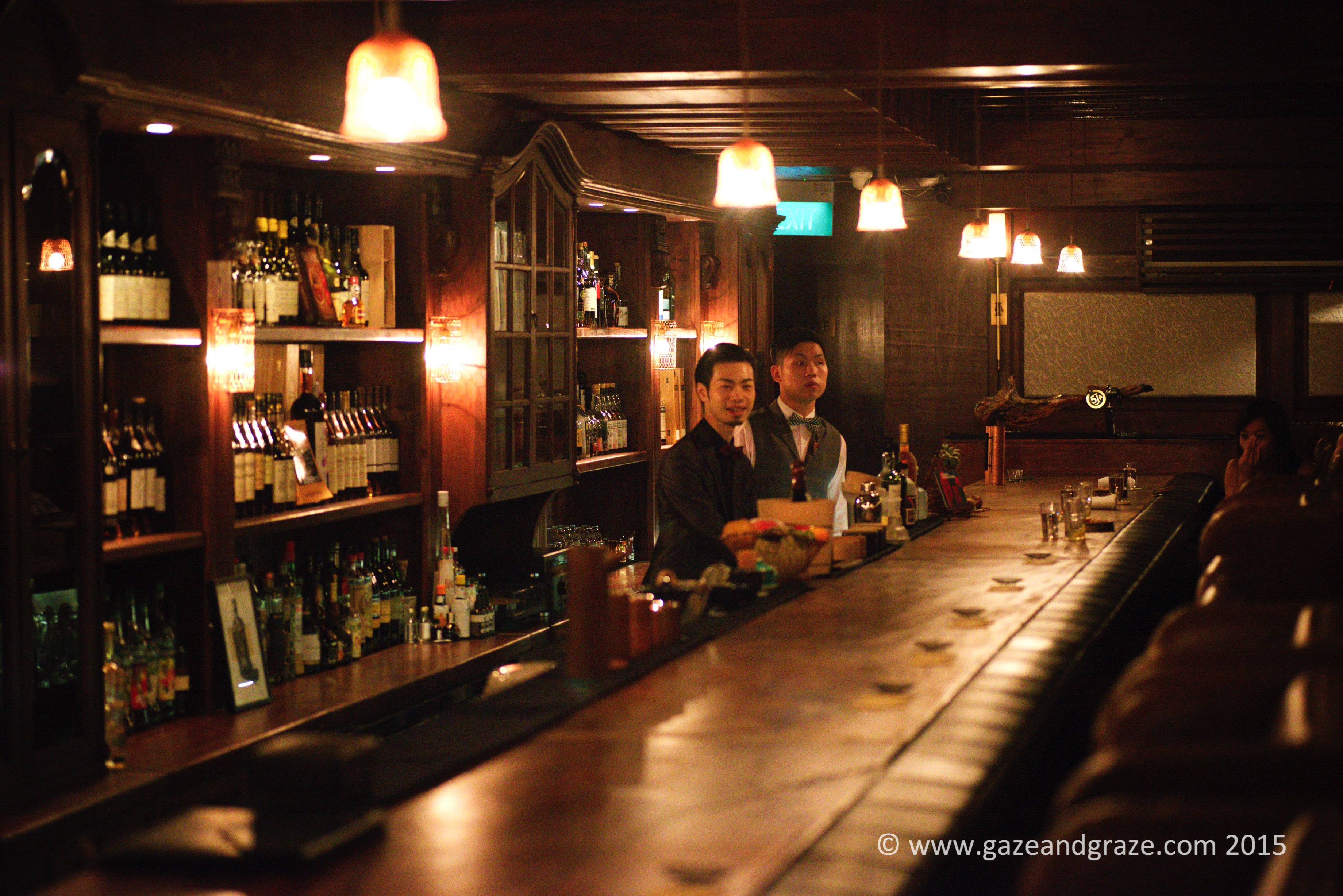 Japanese whiskey bar in Singapore