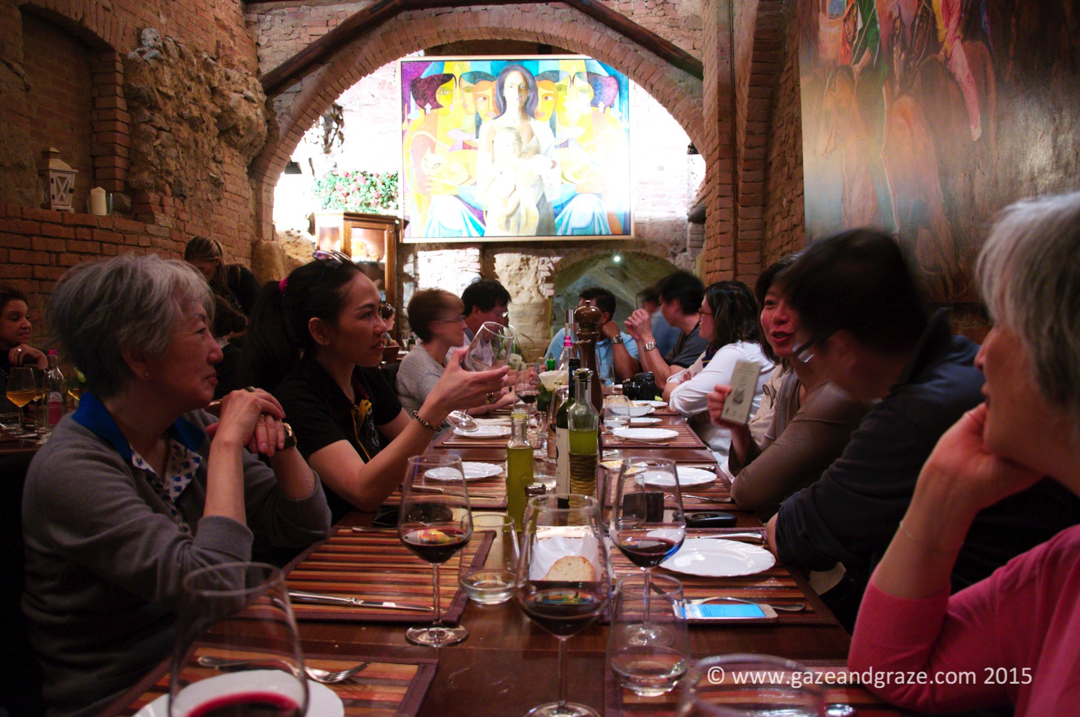 Food and wine at Osteria da Divo