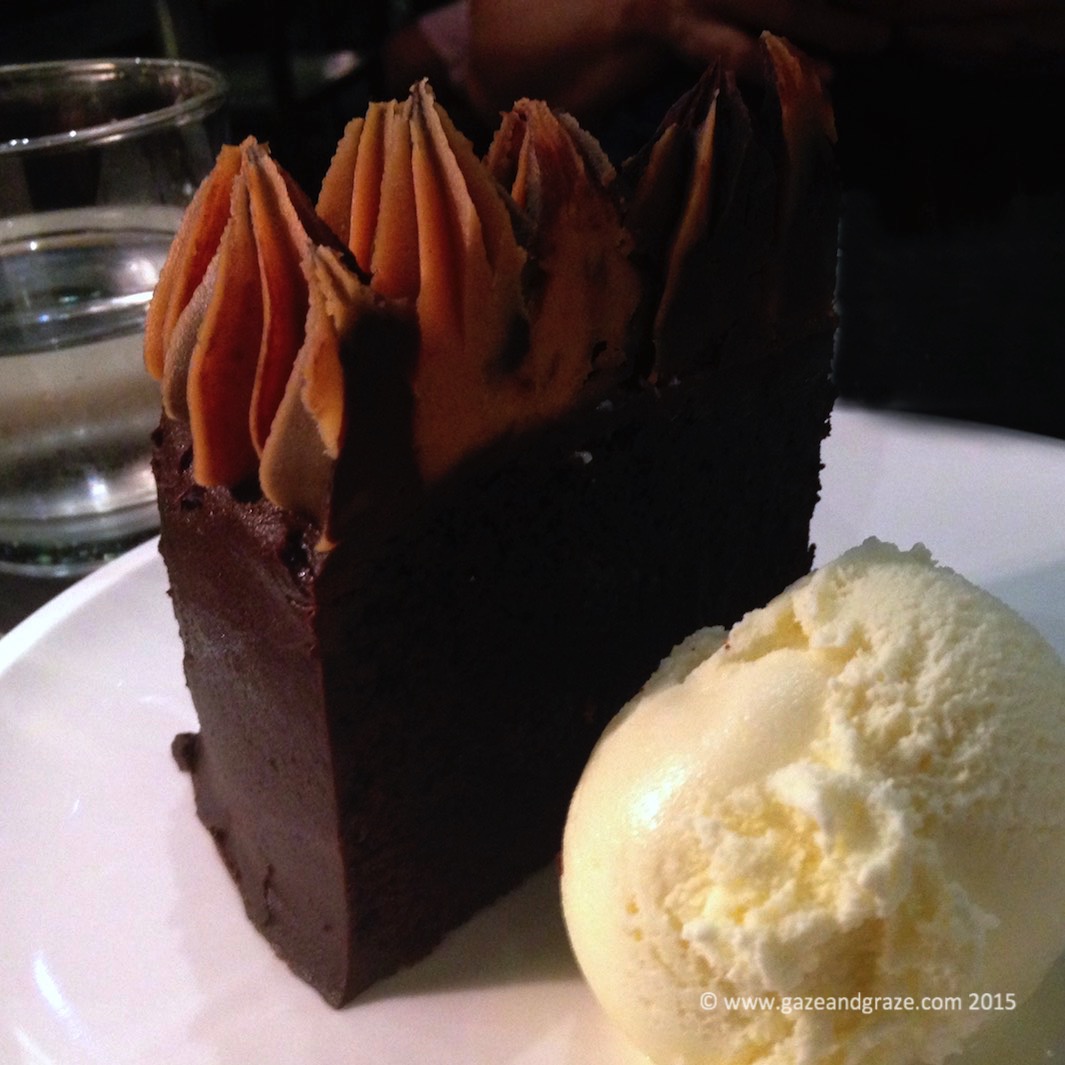 Peanut butter chocolate cake