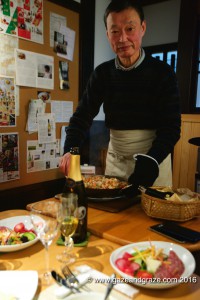 Chef-owner Mr. Shinzaki