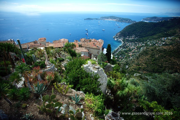 Cap Ferrat view from Eze