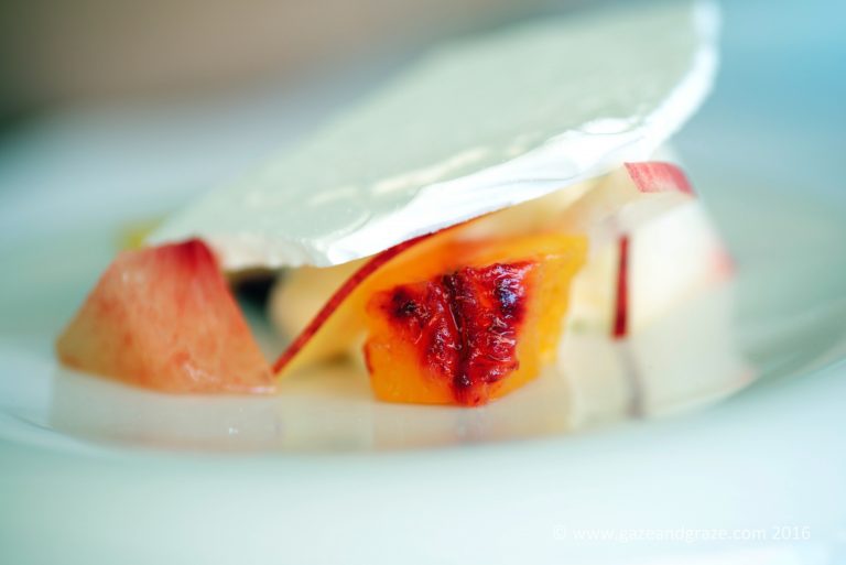 Peach melba