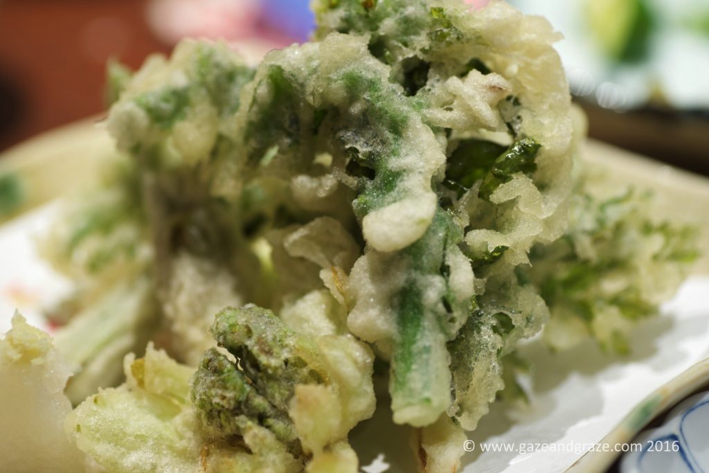Tempura seasonal vegetable
