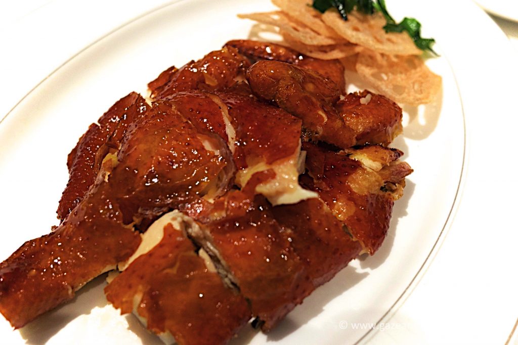 Crispy skinned chicken