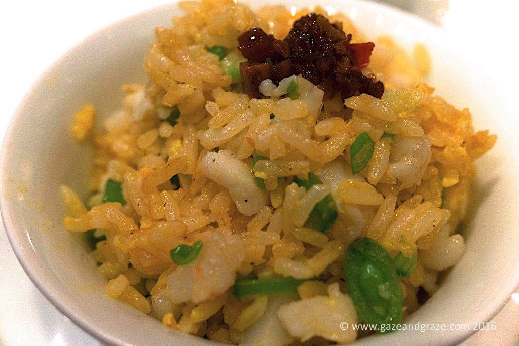 Lobster fried rice