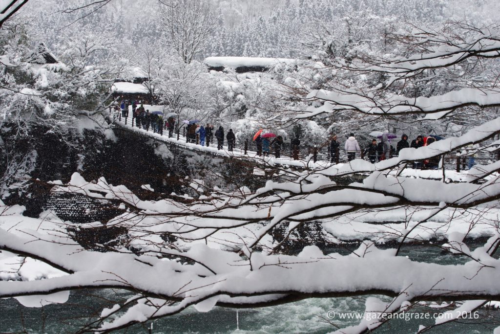Shirakawa-go bridge