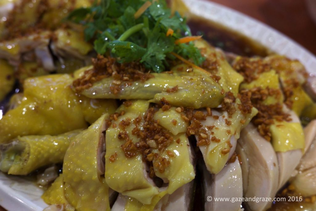 Good steamed chicken