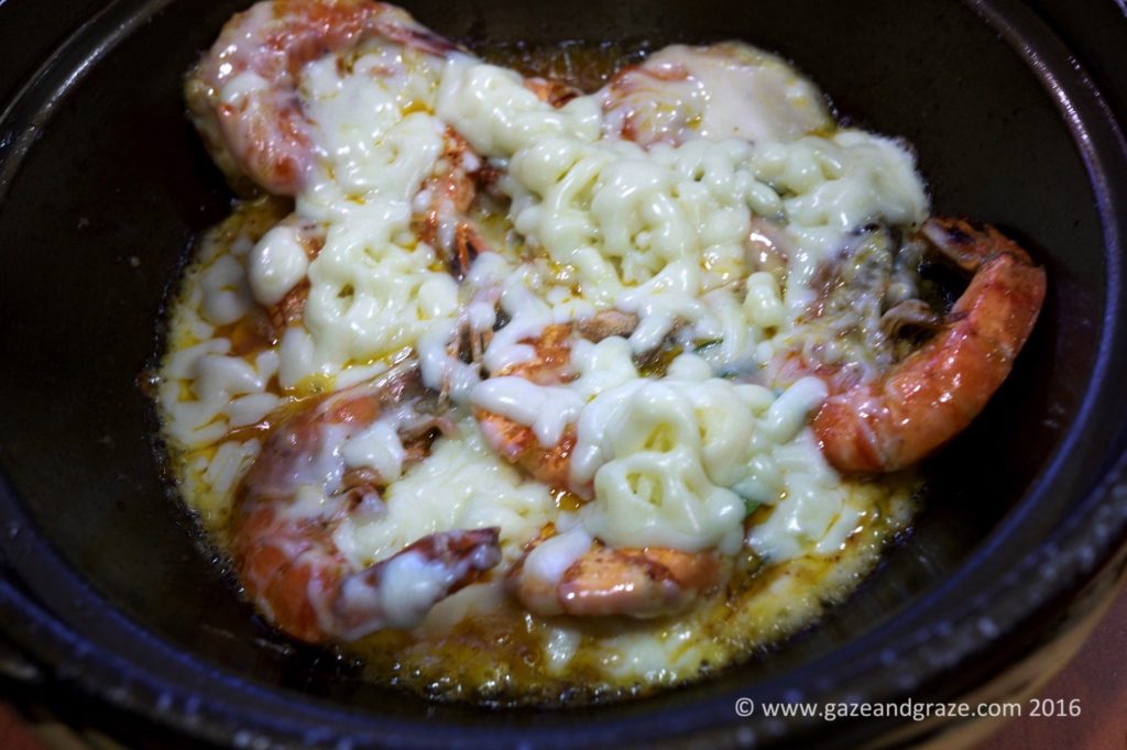 Love cheese and prawns, but not together this way