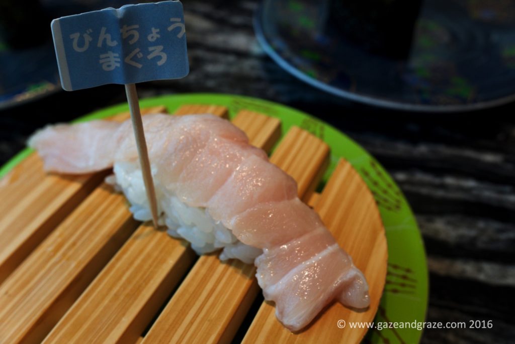 Bincho Maguro - fatty white tuna