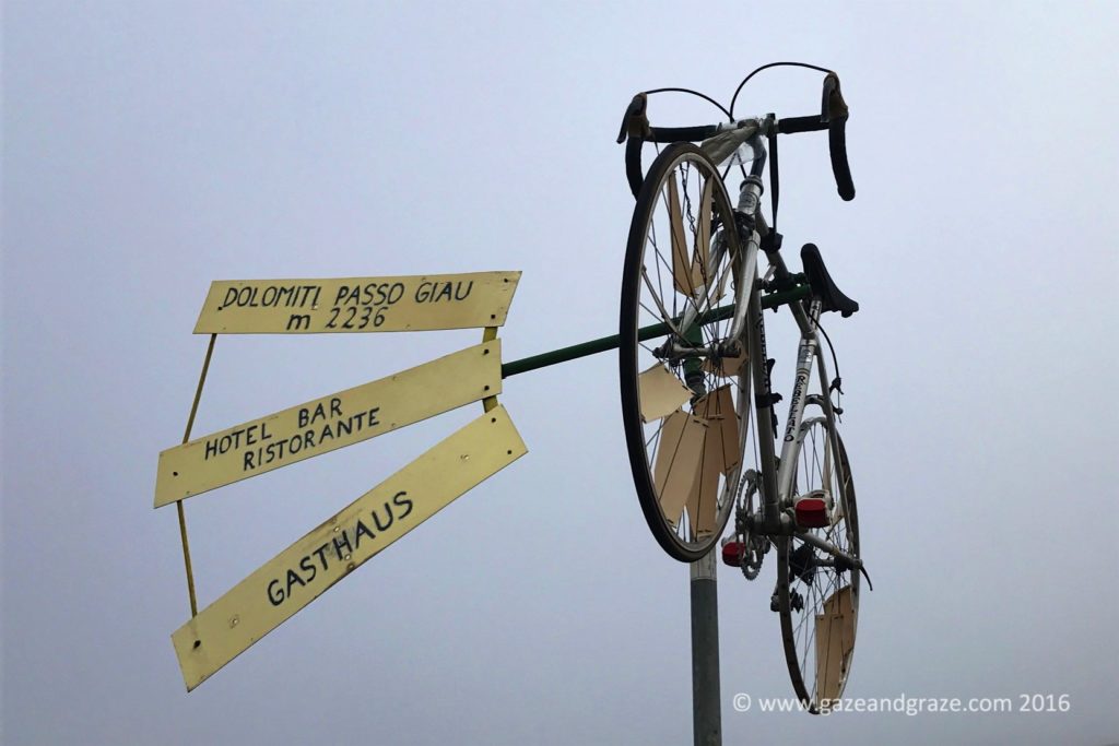 The hotel's unique weather vane
