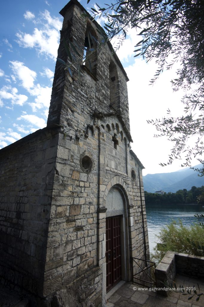 San Giacomo church between Ossuccio and Sala Comacina
