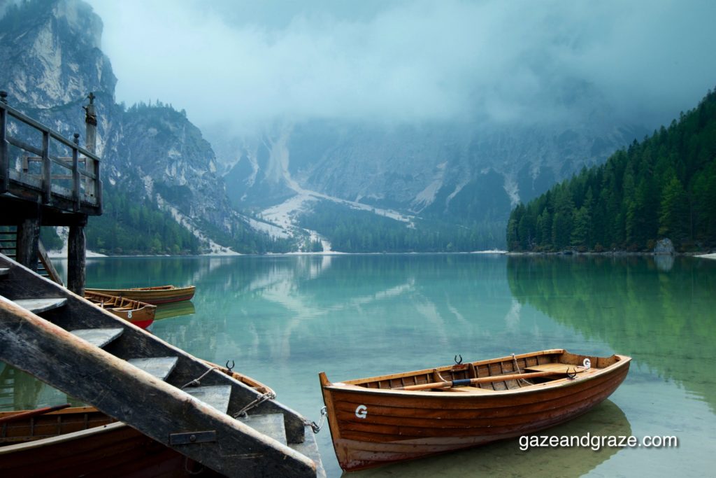 Dolomites lake