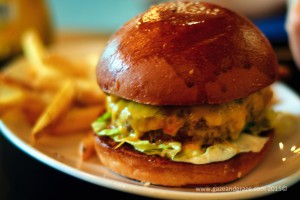 Singapore gourmet burger